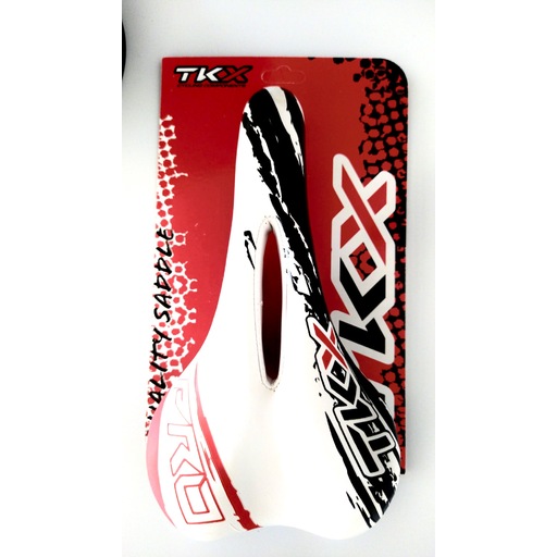 Selim branco antiprostático Vital Gym TKX Racing
