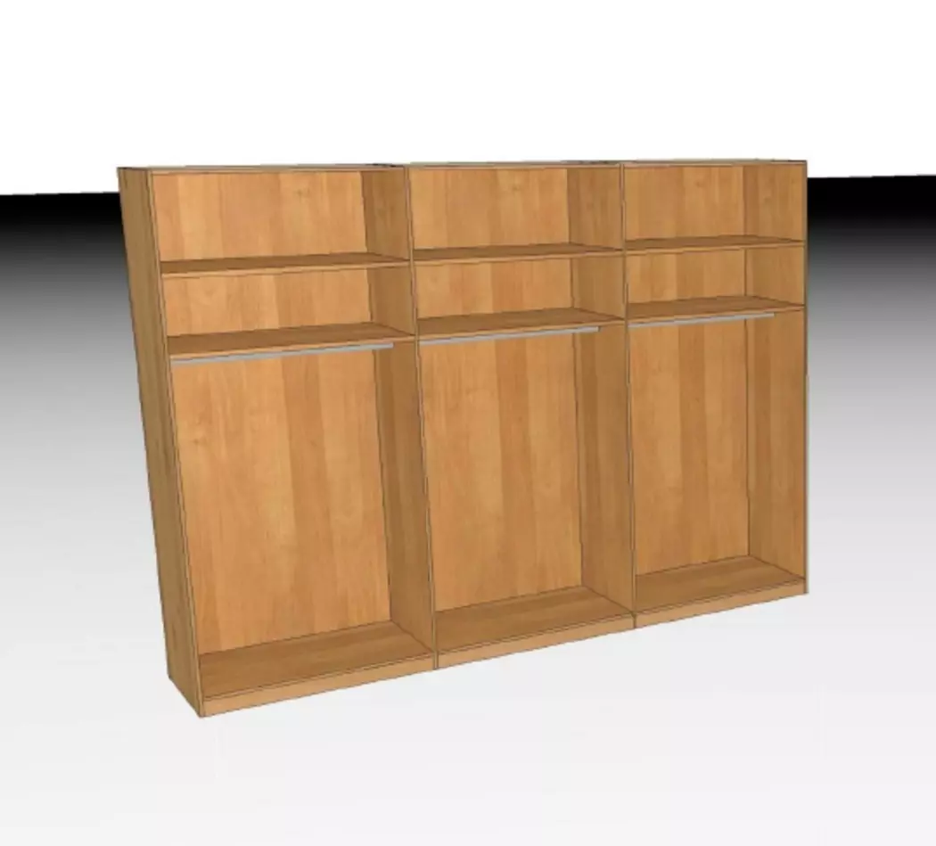 Kleiderschrank Savona 2.0 300 x 216 cm