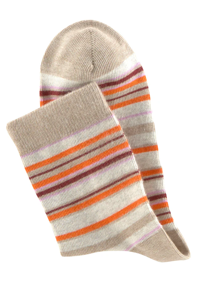 H.I.S Socken Packung, 6 Stk. tlg. mit Ringeln