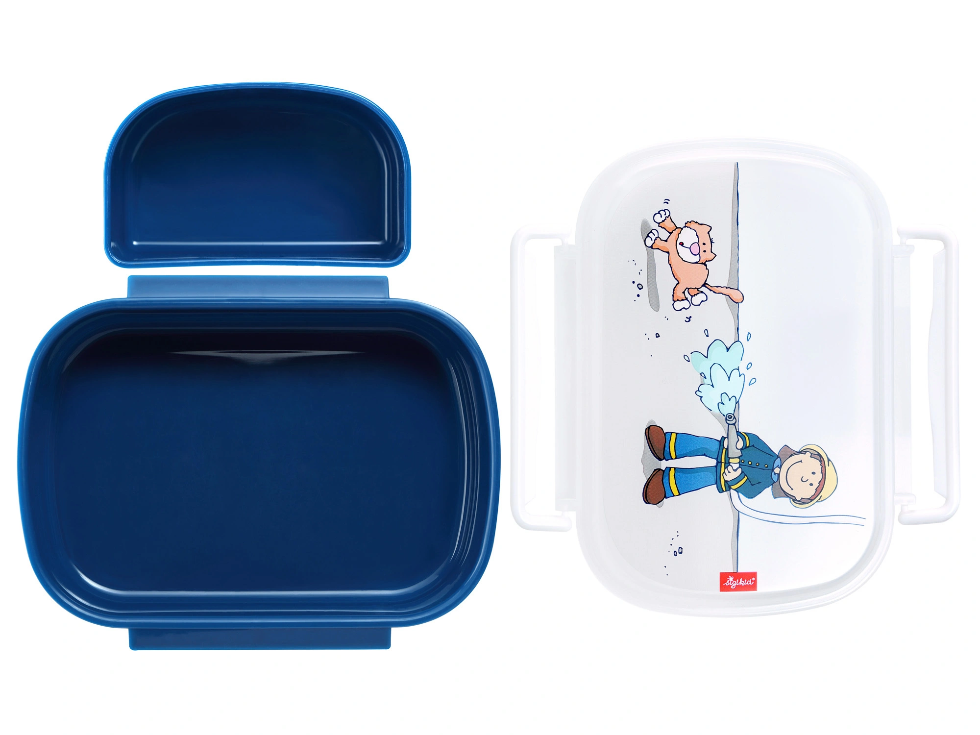 Brotdose FRODO FIREFIGHTER in blau