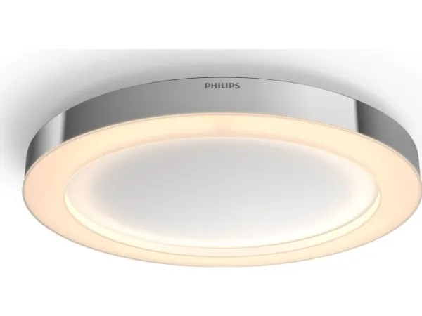 Philips Hue White ambiance Adore - Loftslampe - LED - 25 W (tilsvarende 204 W) - klasse F - varmt til køligt hvidt lys - 2200-6500 K - krom