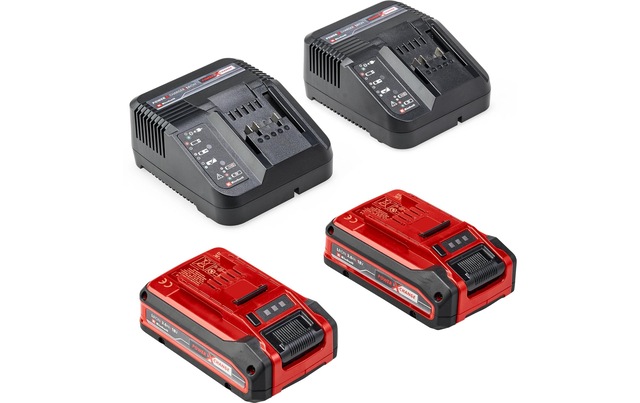 Einhell Akkurasenmäher »Akku-Rasenmäher RASARRO 36/36 Kit, 2 x 3.0Ah Plus«
