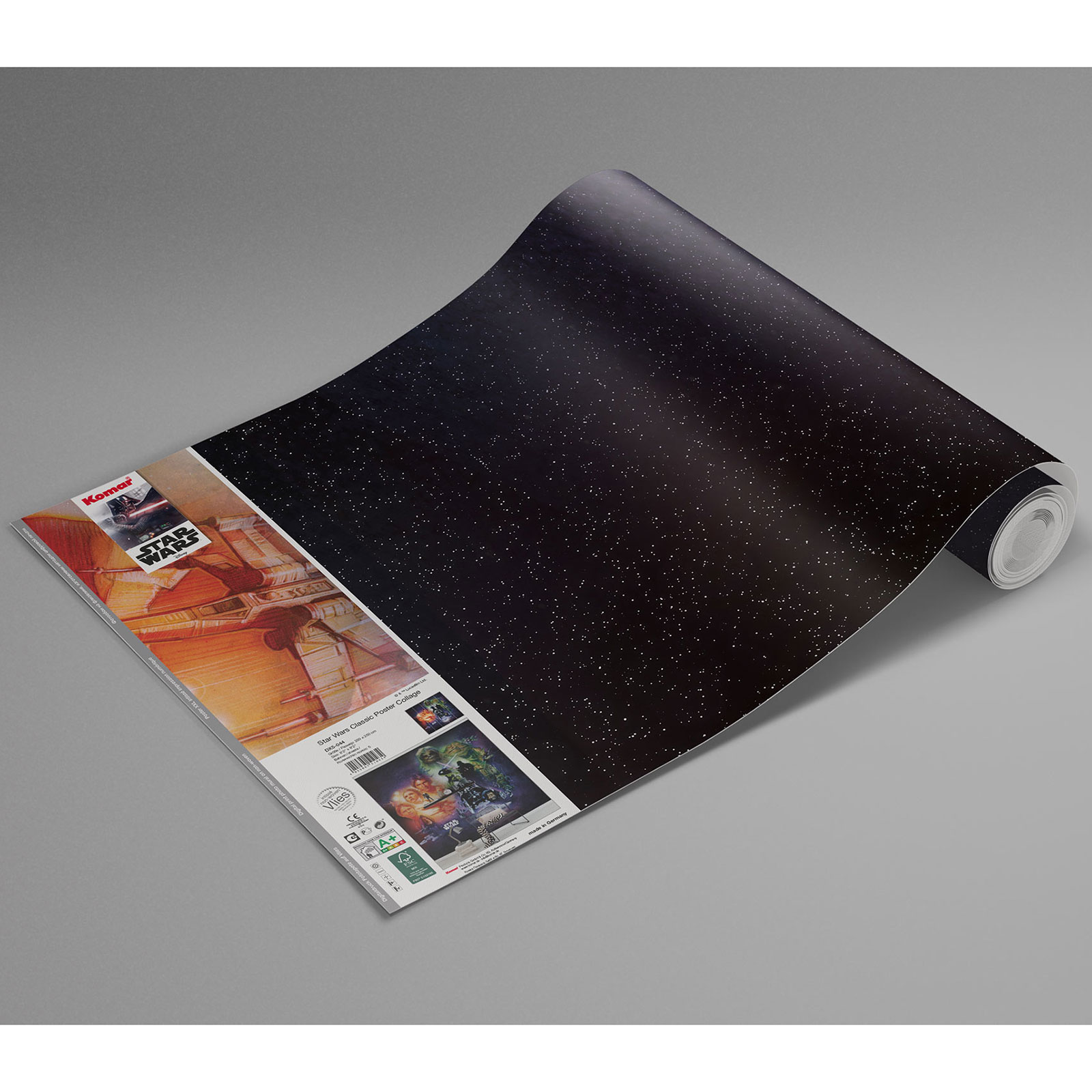 Vlies-Fototapete STAR WARS POSTER COLLAGE - 250x250 cm