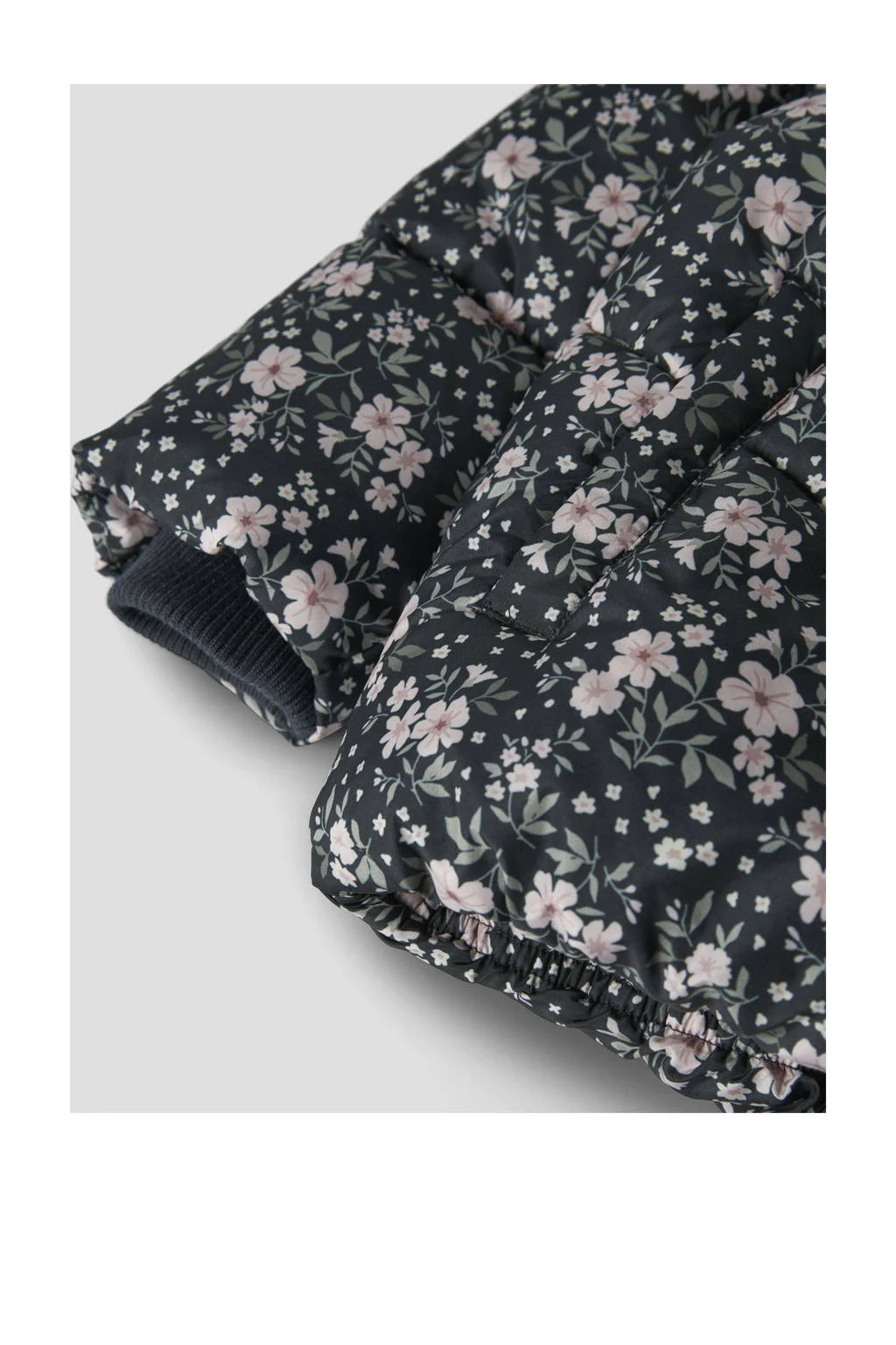 NAME IT MINI gewatteerde jas donkerblauw