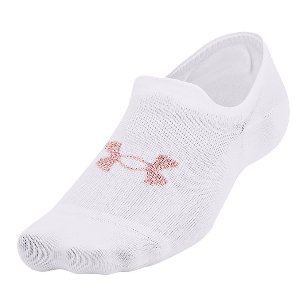 Under Armour ESSENTIAL ULTRALOW - Chaussettes x3 blanc
