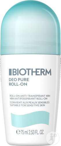 Biotherm Deo Pure Roll-On Anti-Transpirant Au Complexe Minéral Roll-On 75ml