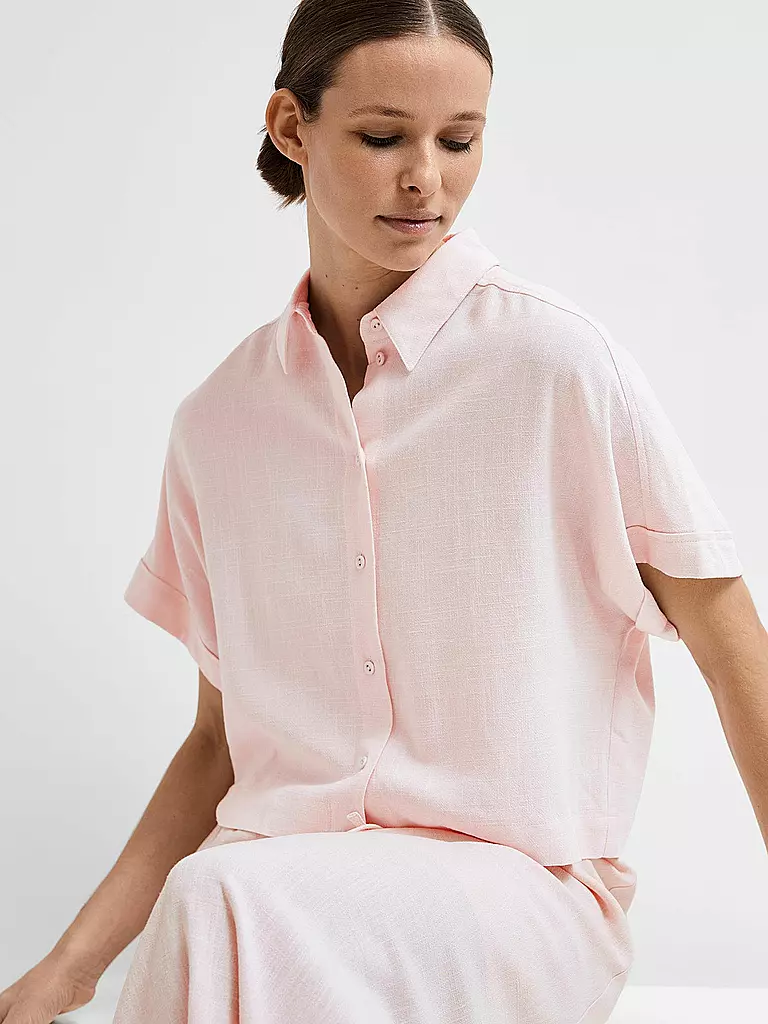 SELECTED FEMME Bluse SLFIVA rosa