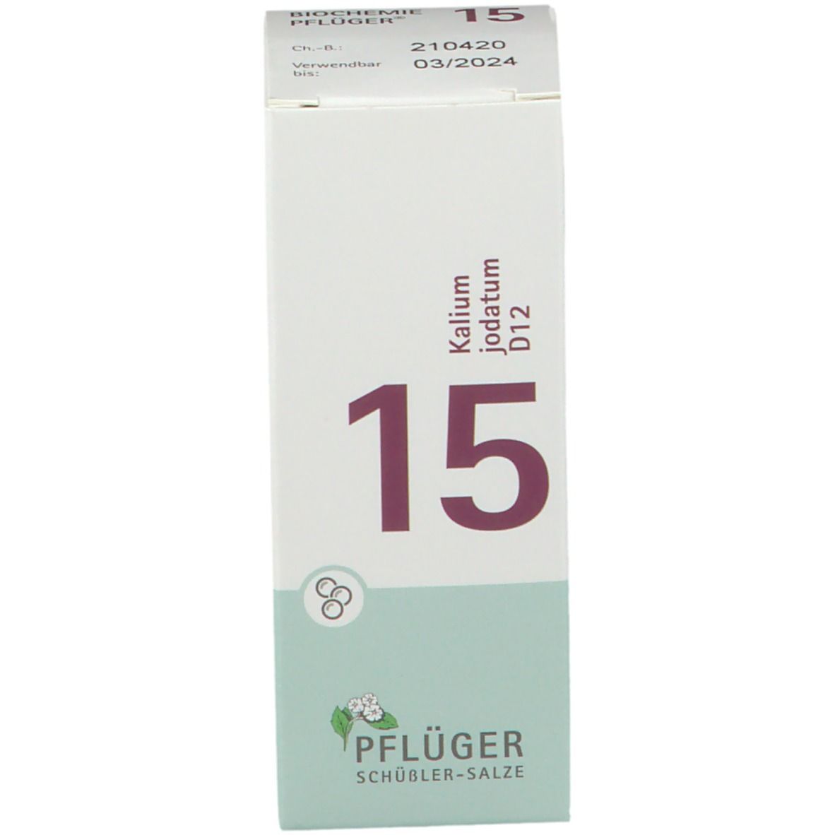 BIOCHEMIE PFLÜGER® Nr. 15 Kalium jodatum D 12