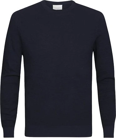 Profuomo O-Hals Trui Navy PP2J00007C-P kopen