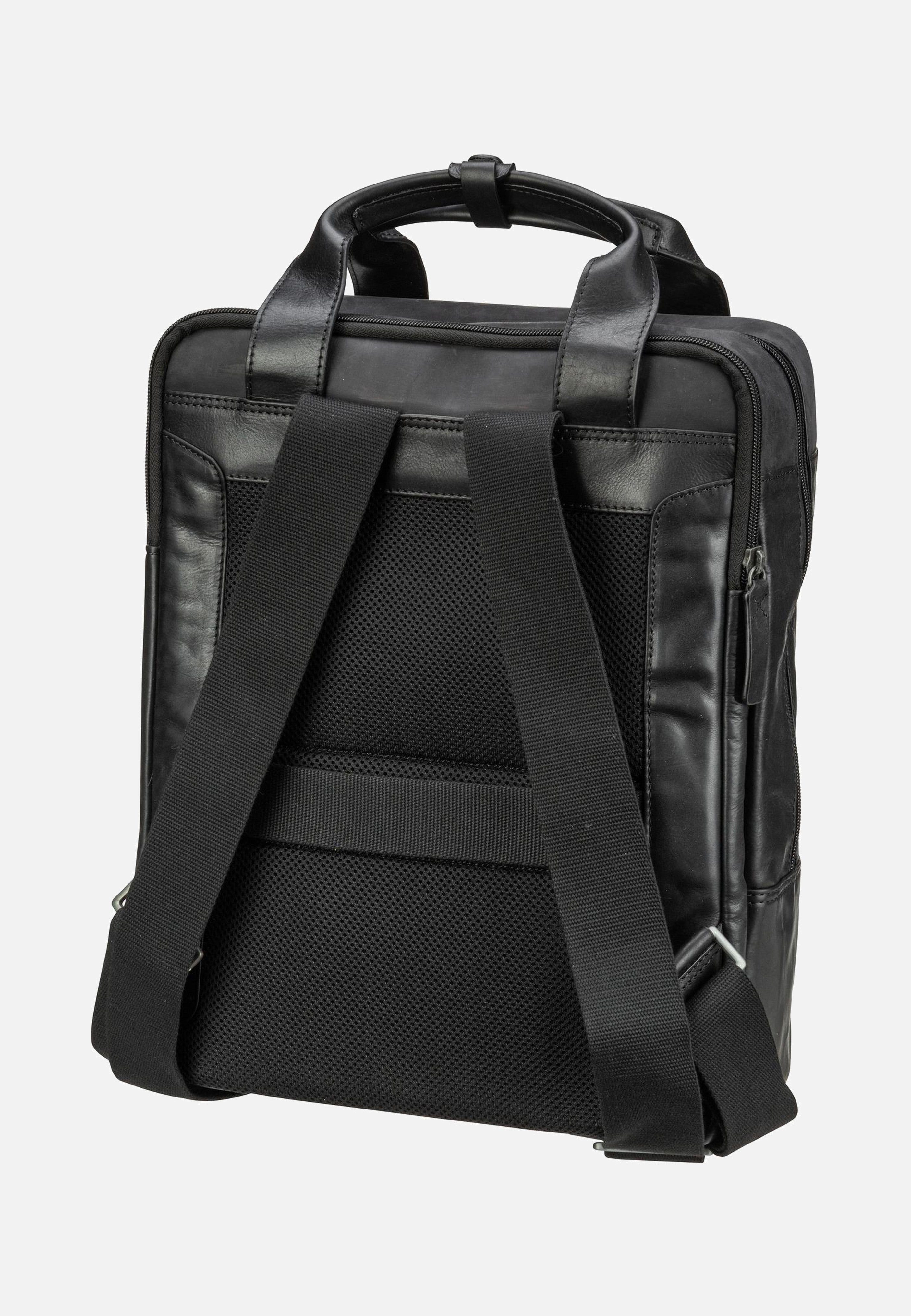 Brick Lane Josh LVZ Black - Rucksack