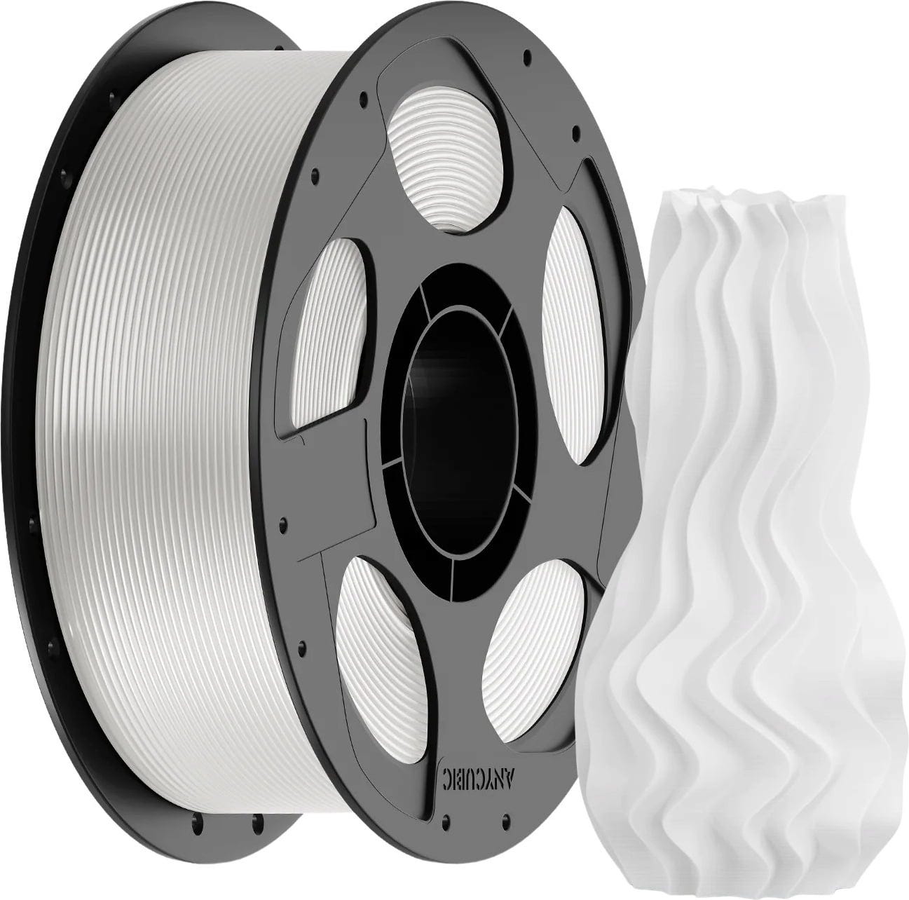 Anycubic  PLA Basic Clear, 1,75 mm / 1000 g    Leicht zu druckendes PLA in Clear