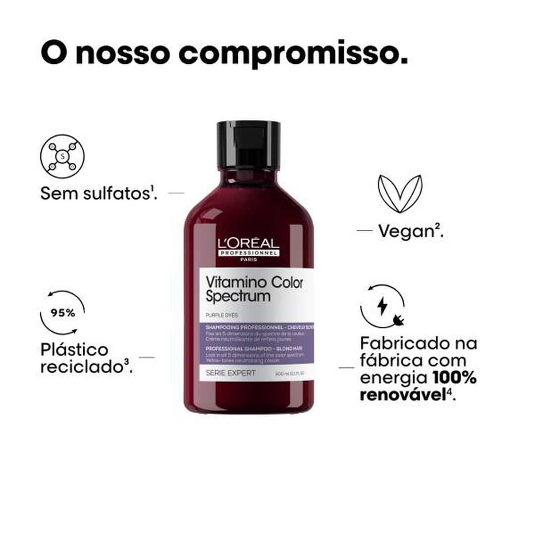 L'ORÉAL PROFESSIONNEL Vitamino Color Spectrum L'Oréal Professionnel Serie Expert Shampoo Violeta - 300ml