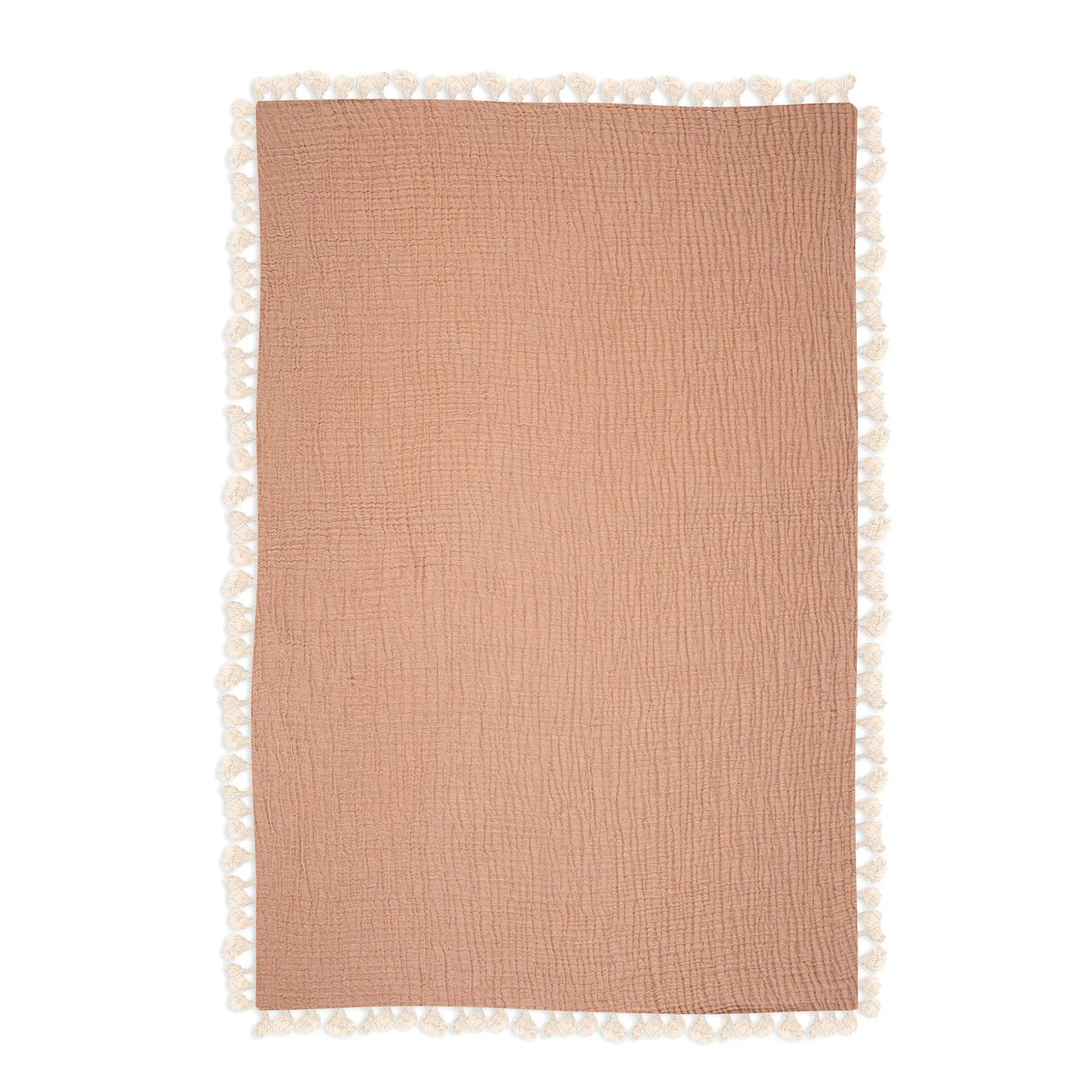 Crane Couverture Mousseline Rose