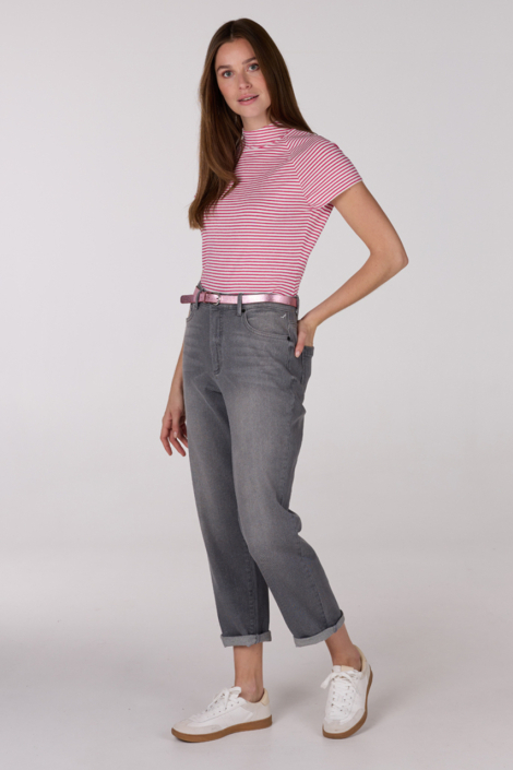 Juffrouw Jansen roze dames t-shirt