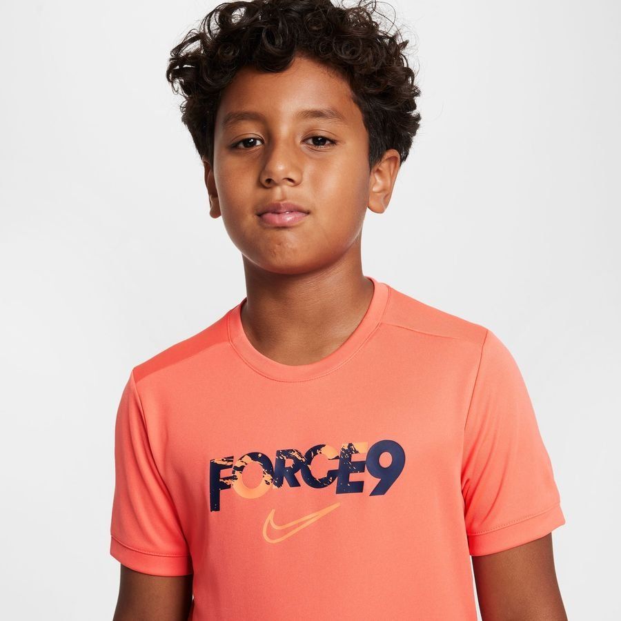Nike T-shirt d'Entraînement Dri-FIT Academy 25 Erling Haaland Personal Edition - Wild Mango/Orange Enfant