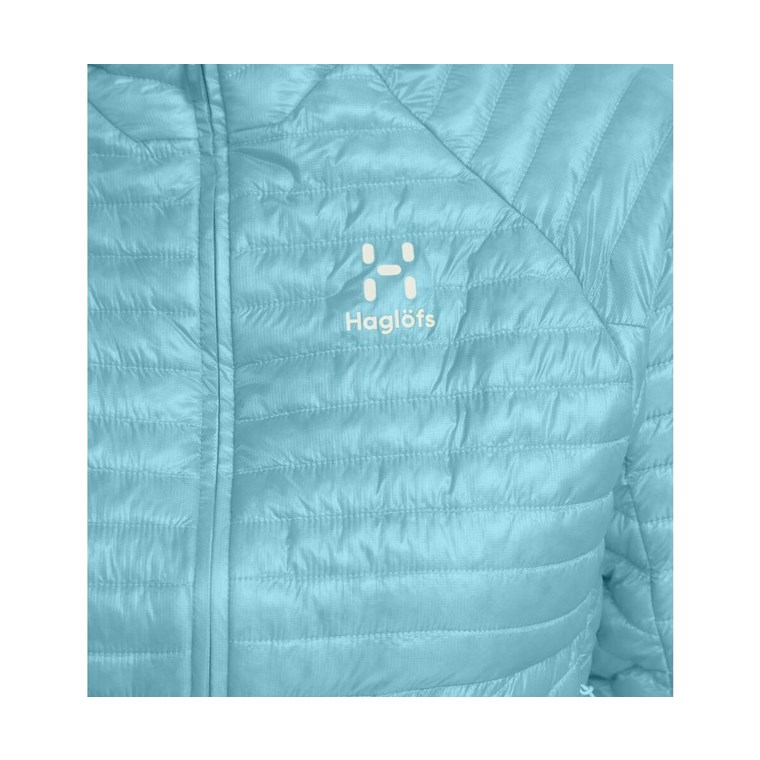 Haglöfs L.I.M Mimic Hooded Jacket Women Frost Blue