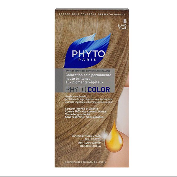 Phytocolor coloration soin permanente 8 light blond