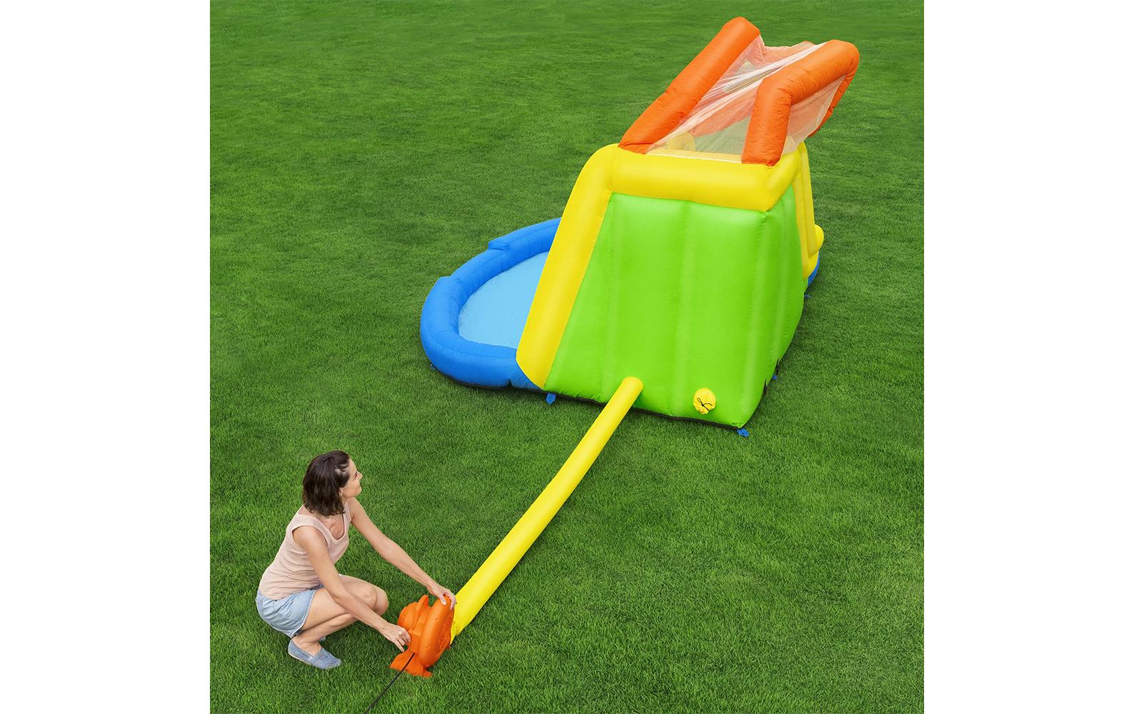 H2OGO! Mount Splashblast Mega Water Park 435 x 286 x 267 cm<br>Mega-Wasserpark mit Dauergebläse