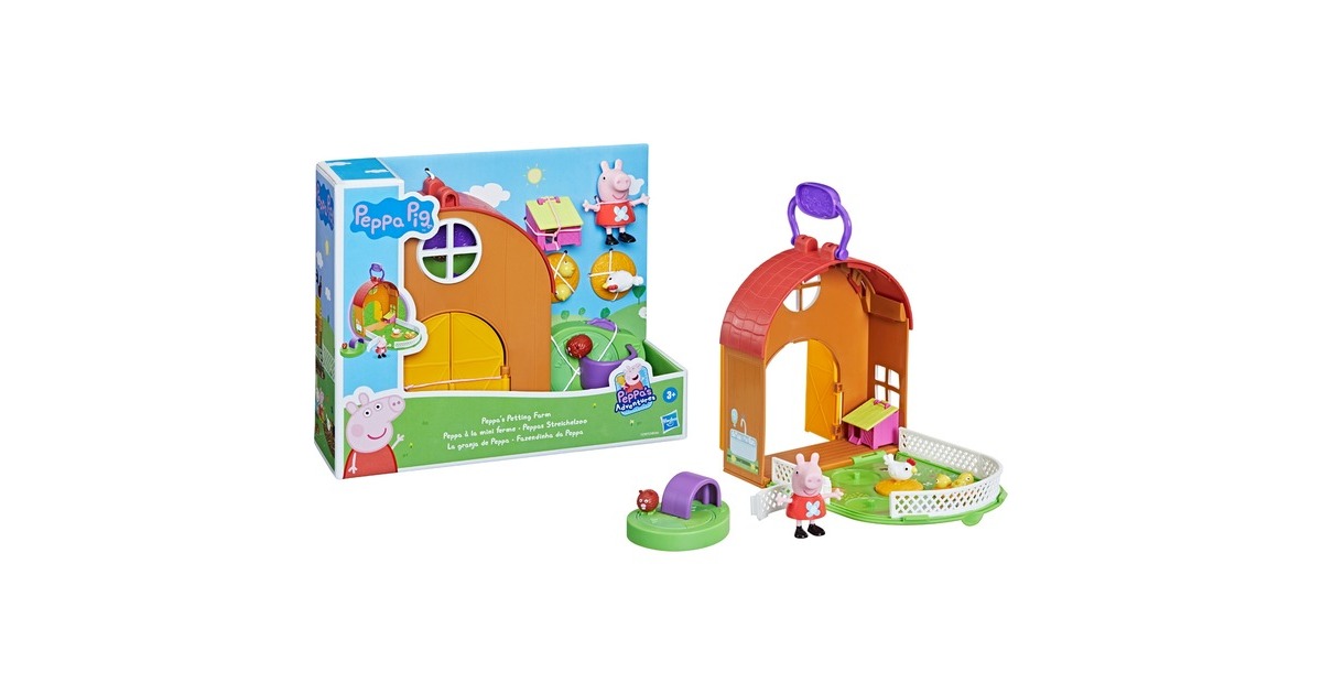 HasbroPeppa Pig Peppa's Kinderboerderij Plezier Speelfiguur