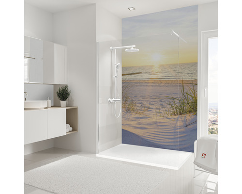 Doucheachterwand SCHULTE DecoDesign foto duinidylle strand 255 x 150 cm D190152523 596
