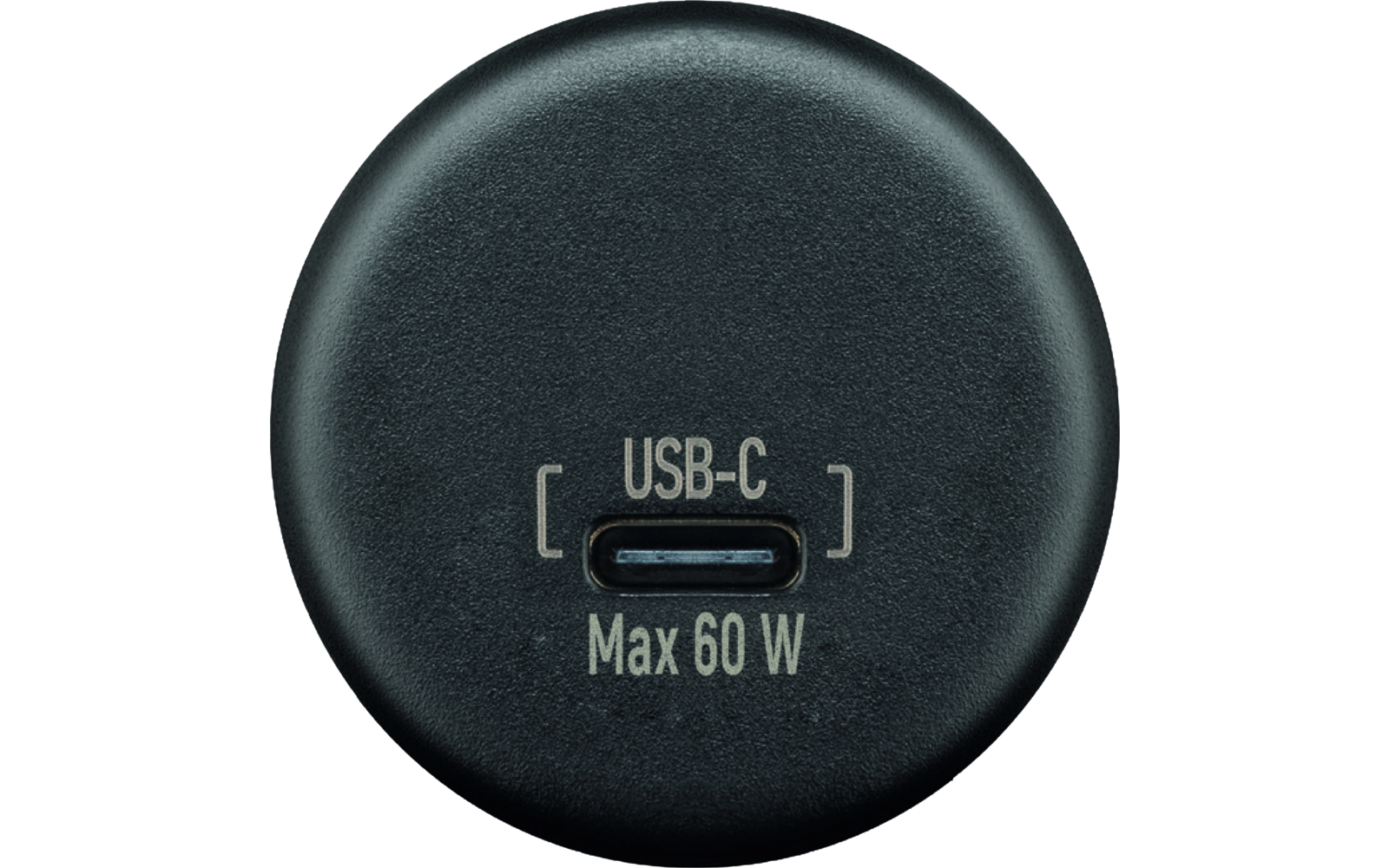 Wentronic single Einbaucharger USB-C mit max. 60 W