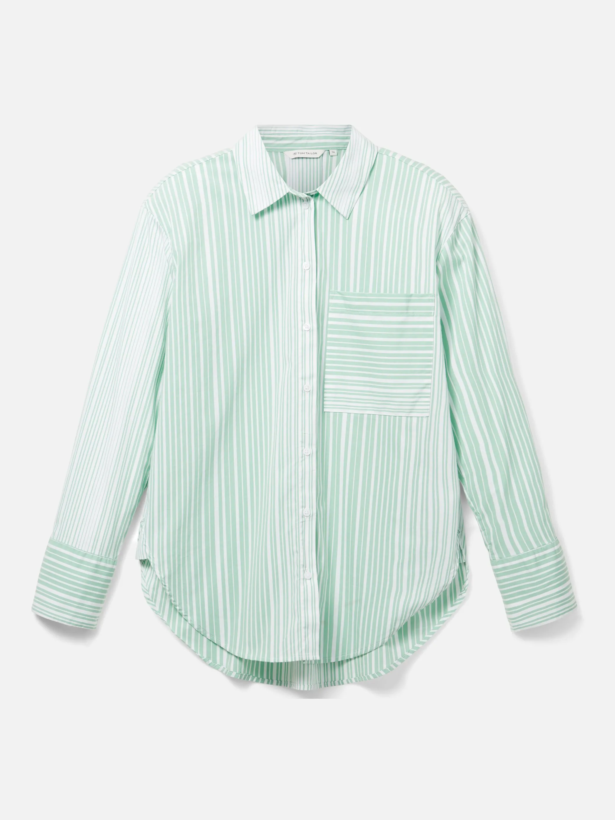Damen Bluse im Streifenlook