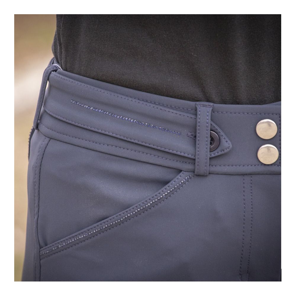 Pénélope ÉLÉGANCE - Pantalon siliconé Femme marine