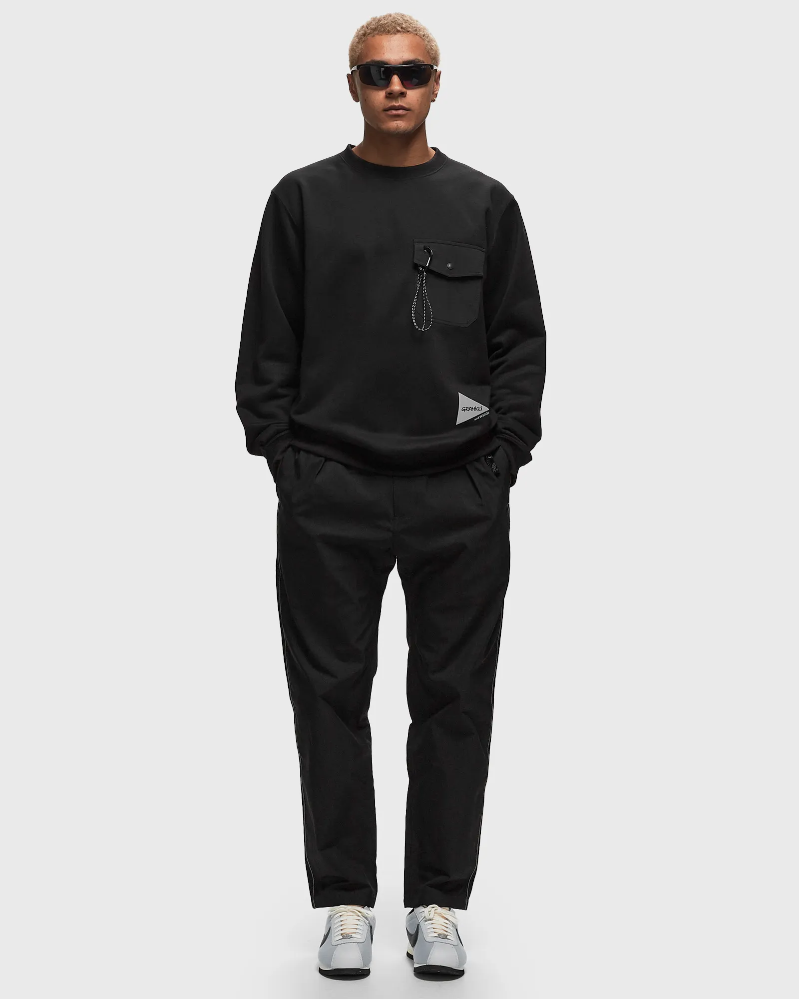 Gramicci X AND WANDER PRINT SWEATSHIRT