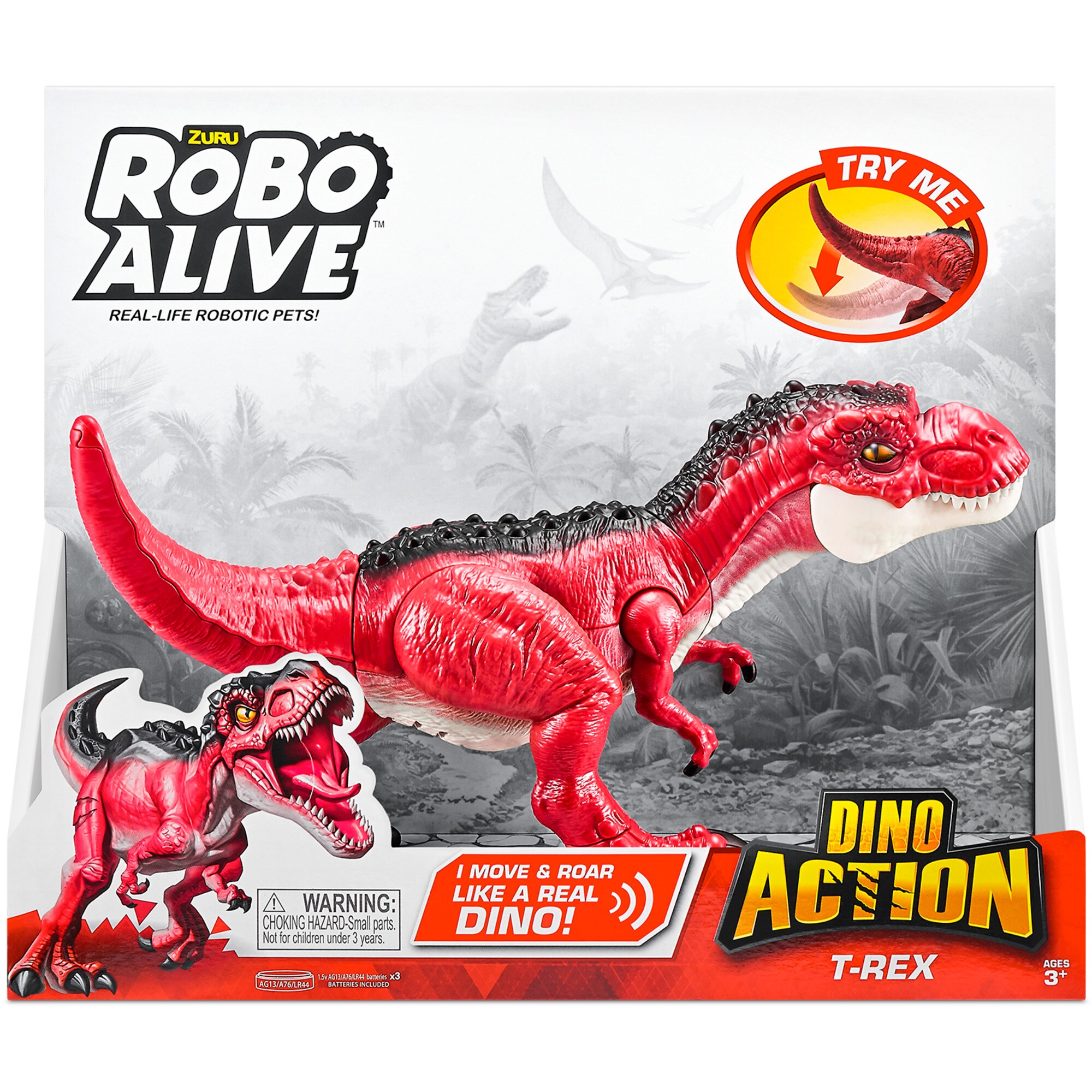 ZURU Spielfigur Robo Alive Dino Action T-Rex