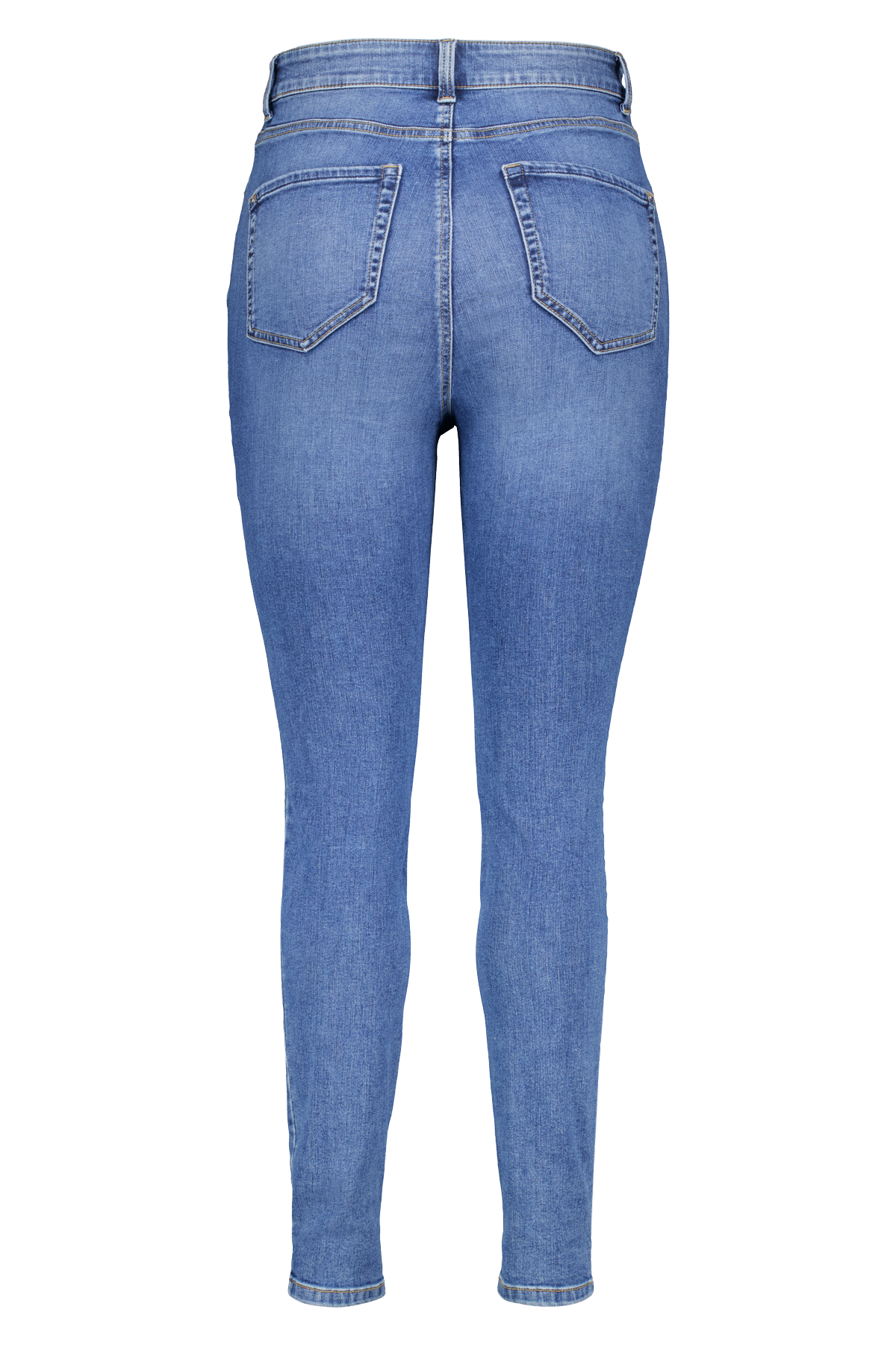 Skinny leg high waist jeans CHERRY Stonewash Denim