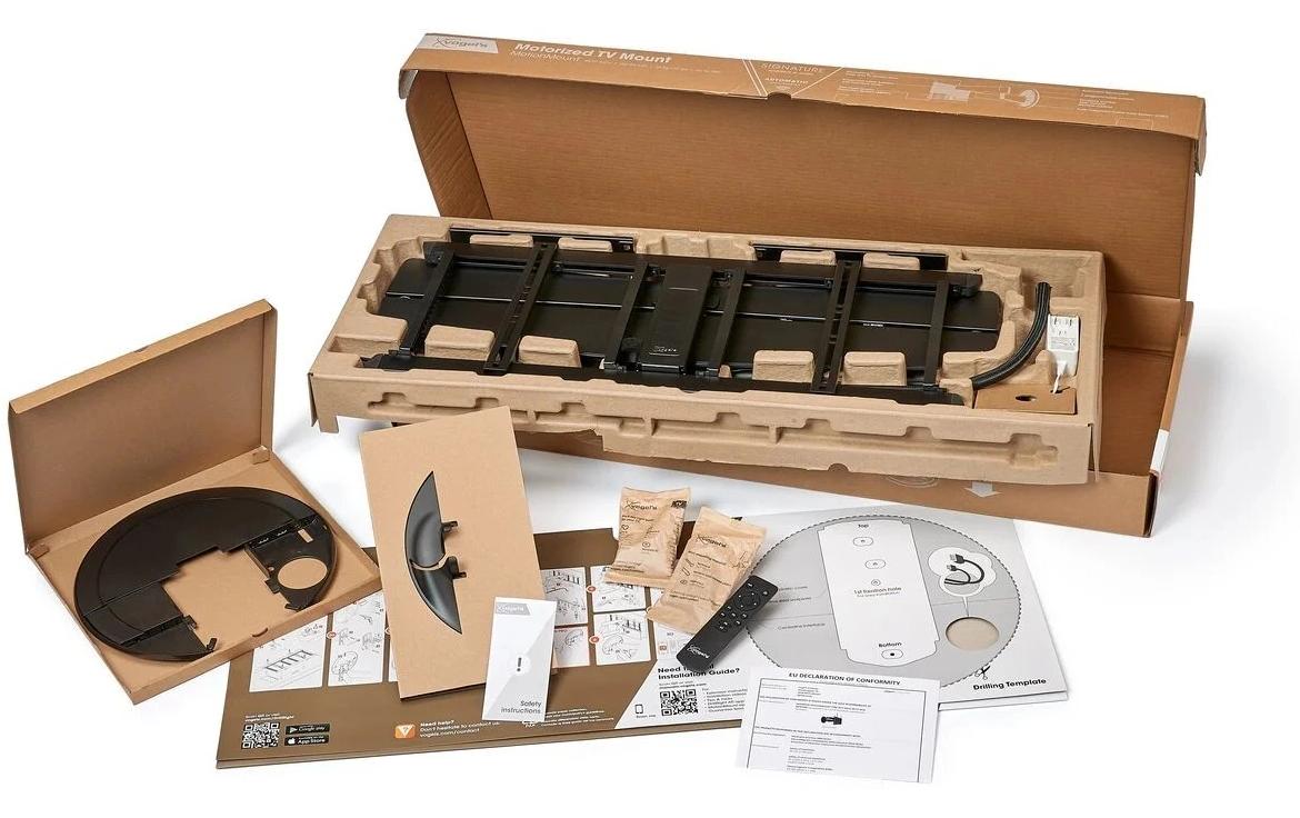 Wandhalterung PRO SIGNATURE TVM 7675P Schwarz<br>Elektrische TV-Wandhalterung