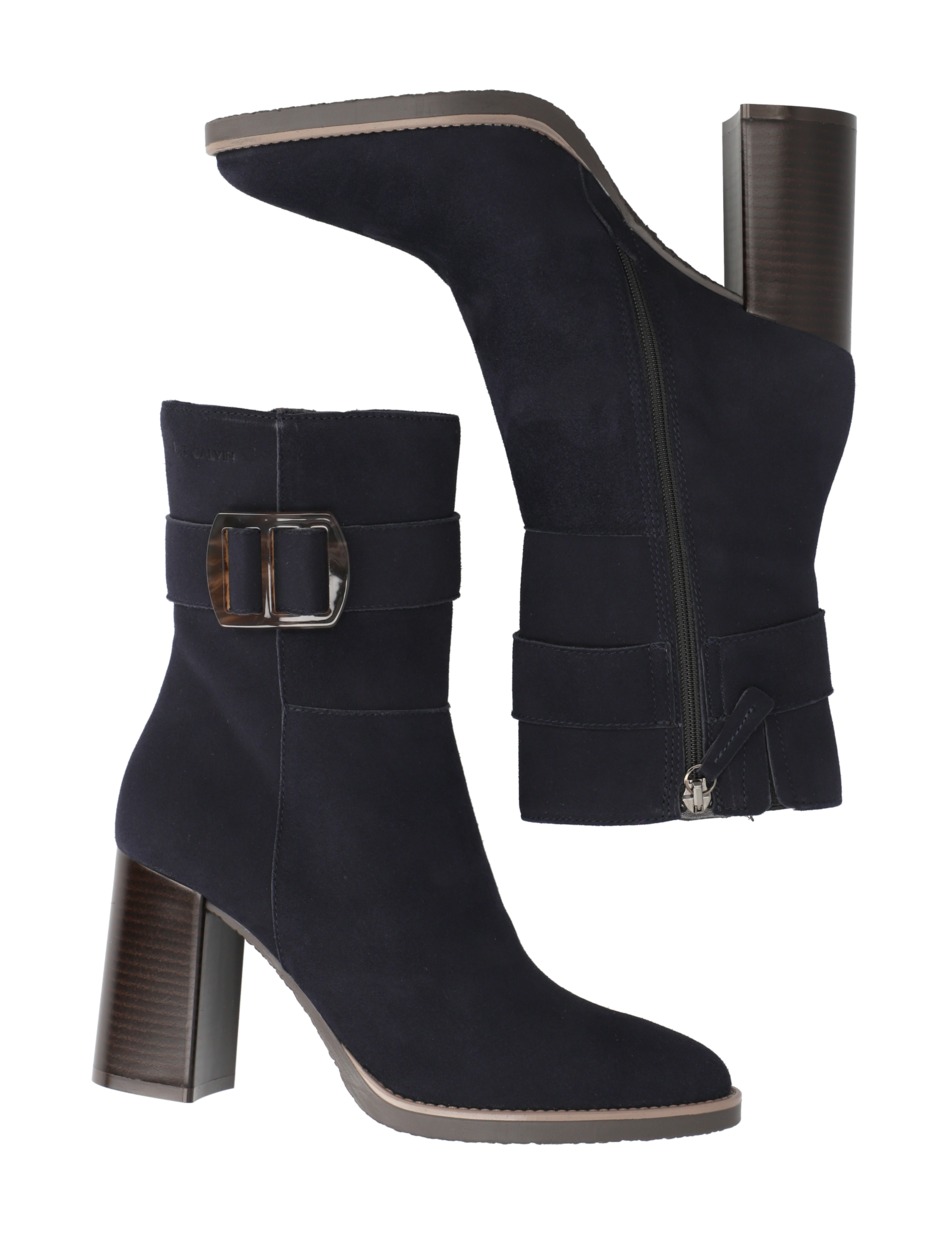 Veloursleder Stiefelette