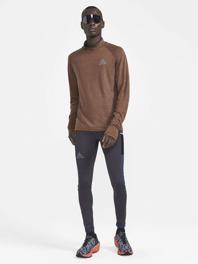 Craft ADV Trail SubZero Wool løbetrøje Brun