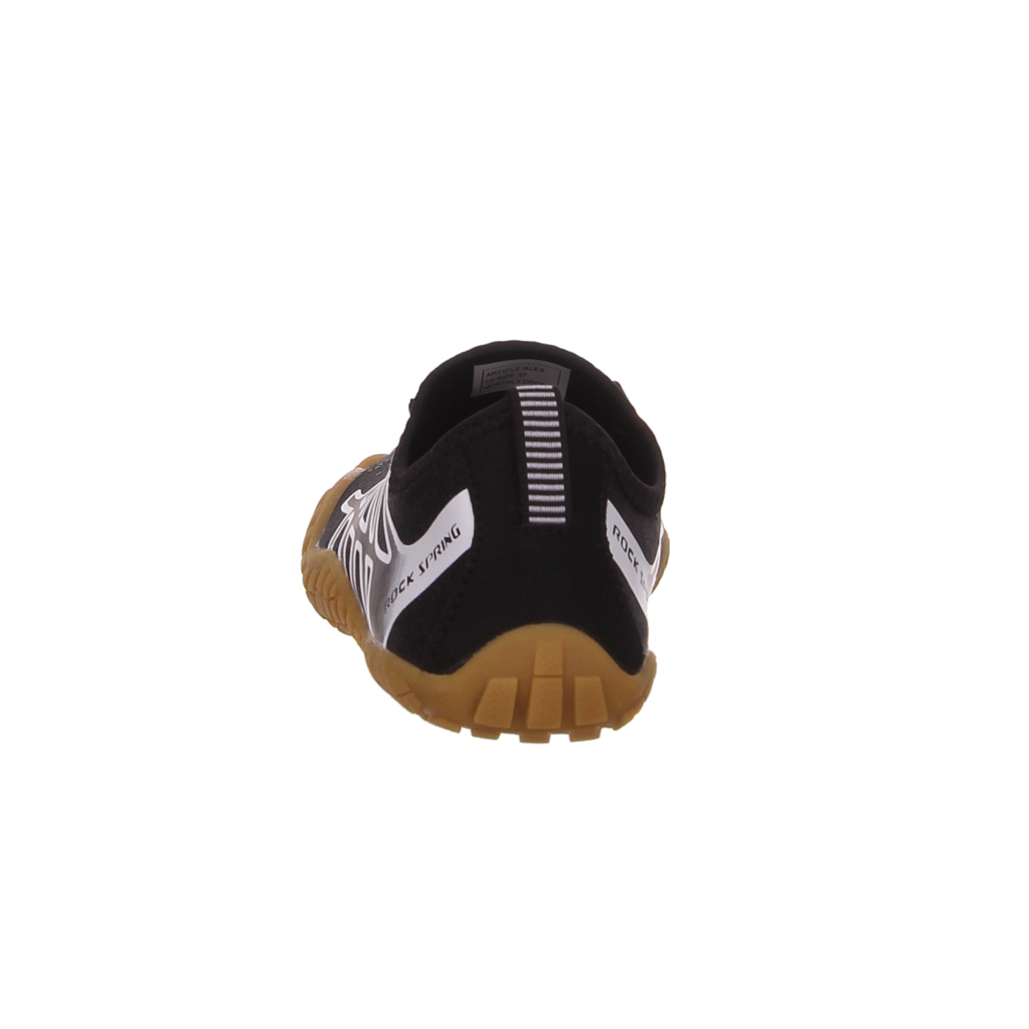 Rockspring Barfußschuh schwarz schwarz