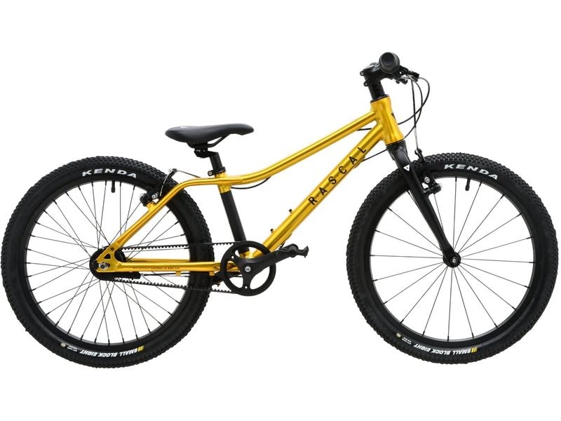 Rascal Bikes Kinderfahrrad 20 Belt Drive 3-Gang Gelb Fahrrad für Kinder