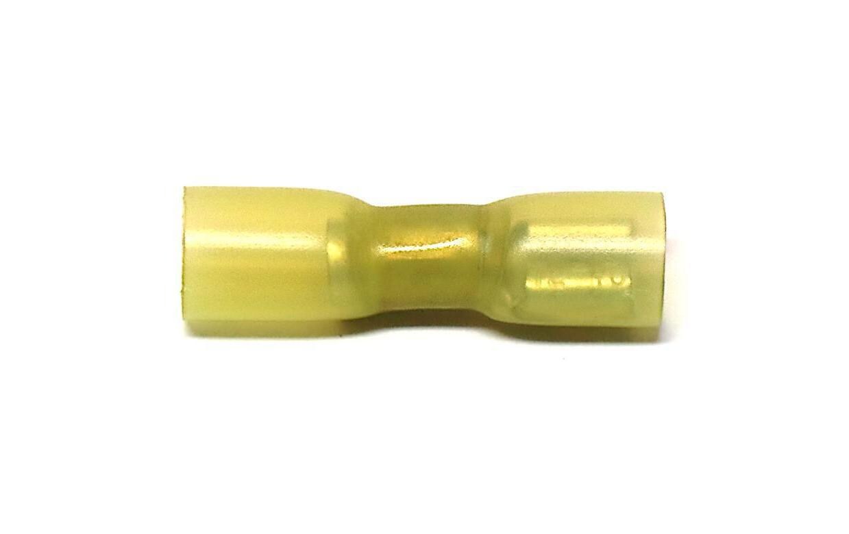 Flachsteckhülsen WP 6.3 x 0.8 mm, weiblich, Gelb, 10 Stk.Flachsteckhülse 4 bis 6 mm² (12-10 AWG)