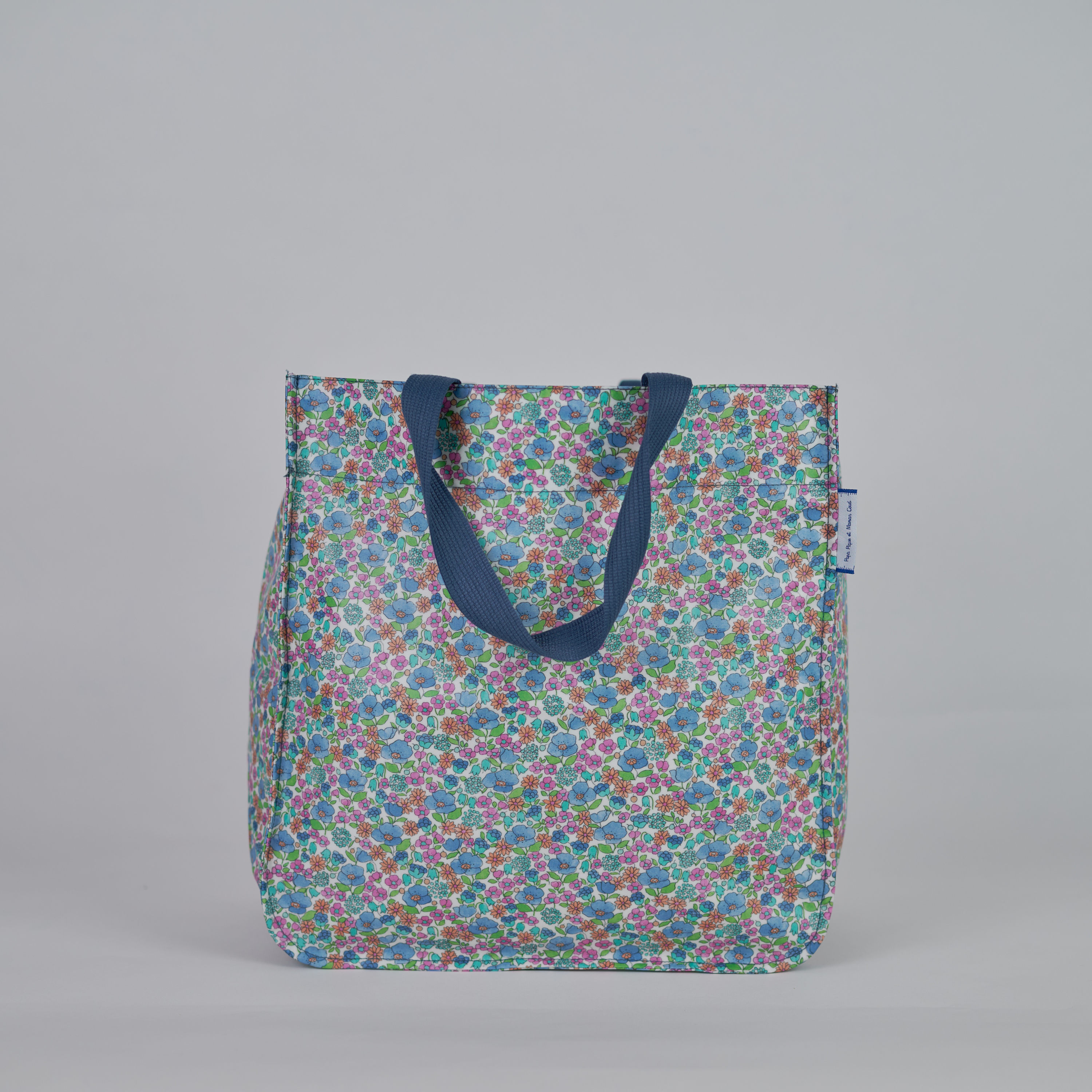 Sac Cabas Shopping Pastel Fleuri