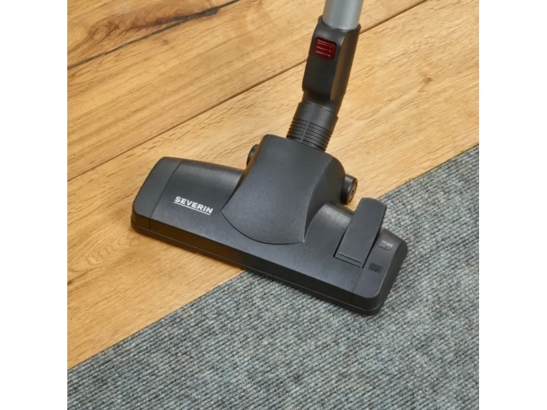 SEVERIN S'POWER BC 7047 - Støvsuger - beholder - pose - 850 W - hvid/rød