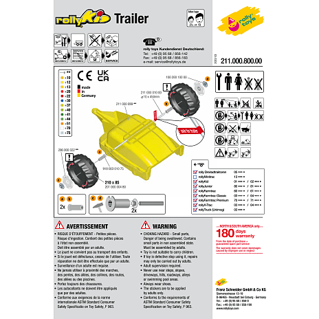 Rolly Toys New Holland T 7040 traktor med anhænger
