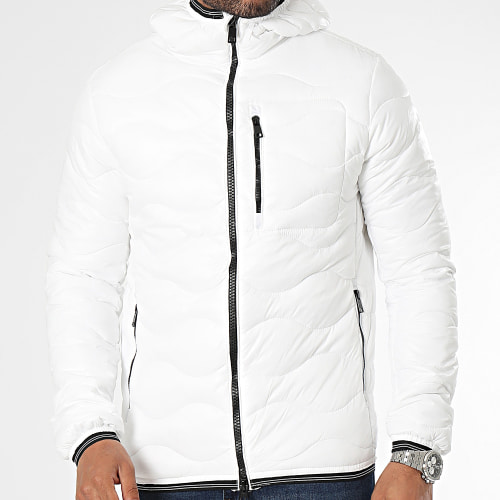 Doudoune Capuche Blanc