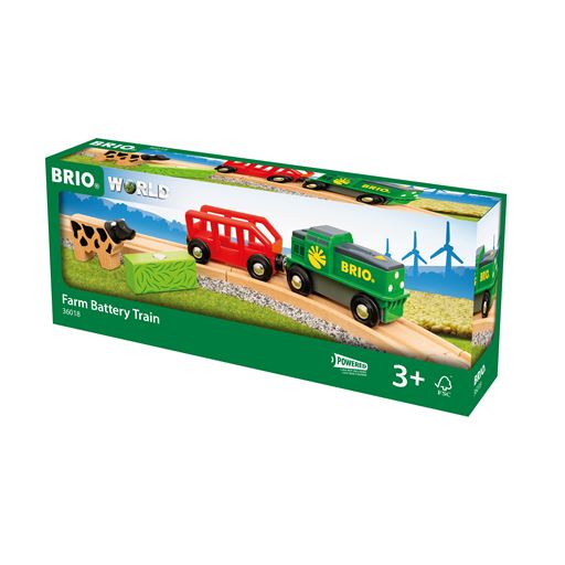 BRIO Batteridrevet Gårdtog