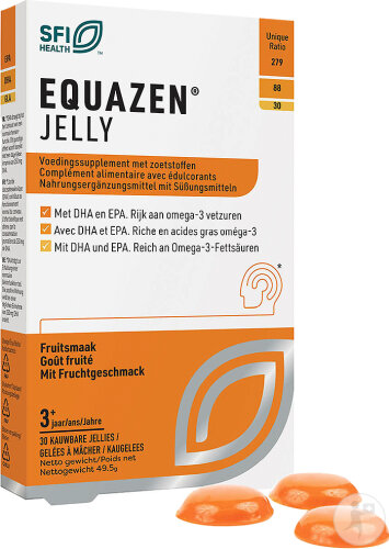 Equazen Oméga 3/6 Jelly 30 Pièces