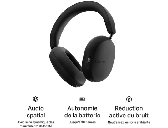 SONOS - Casque sans fil Ace Noir