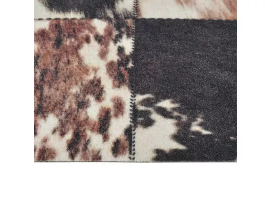 Tapis de cuisine lavable impression peau d'animal 60x180 cm