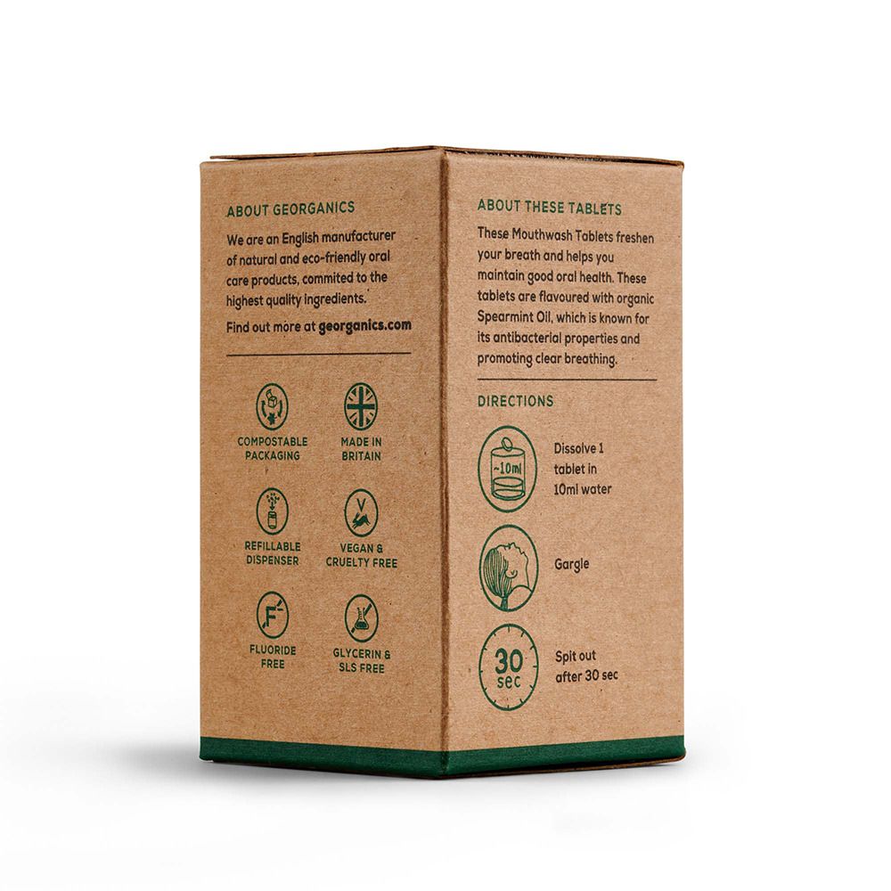 georganics Zahnpasta English Peppermint