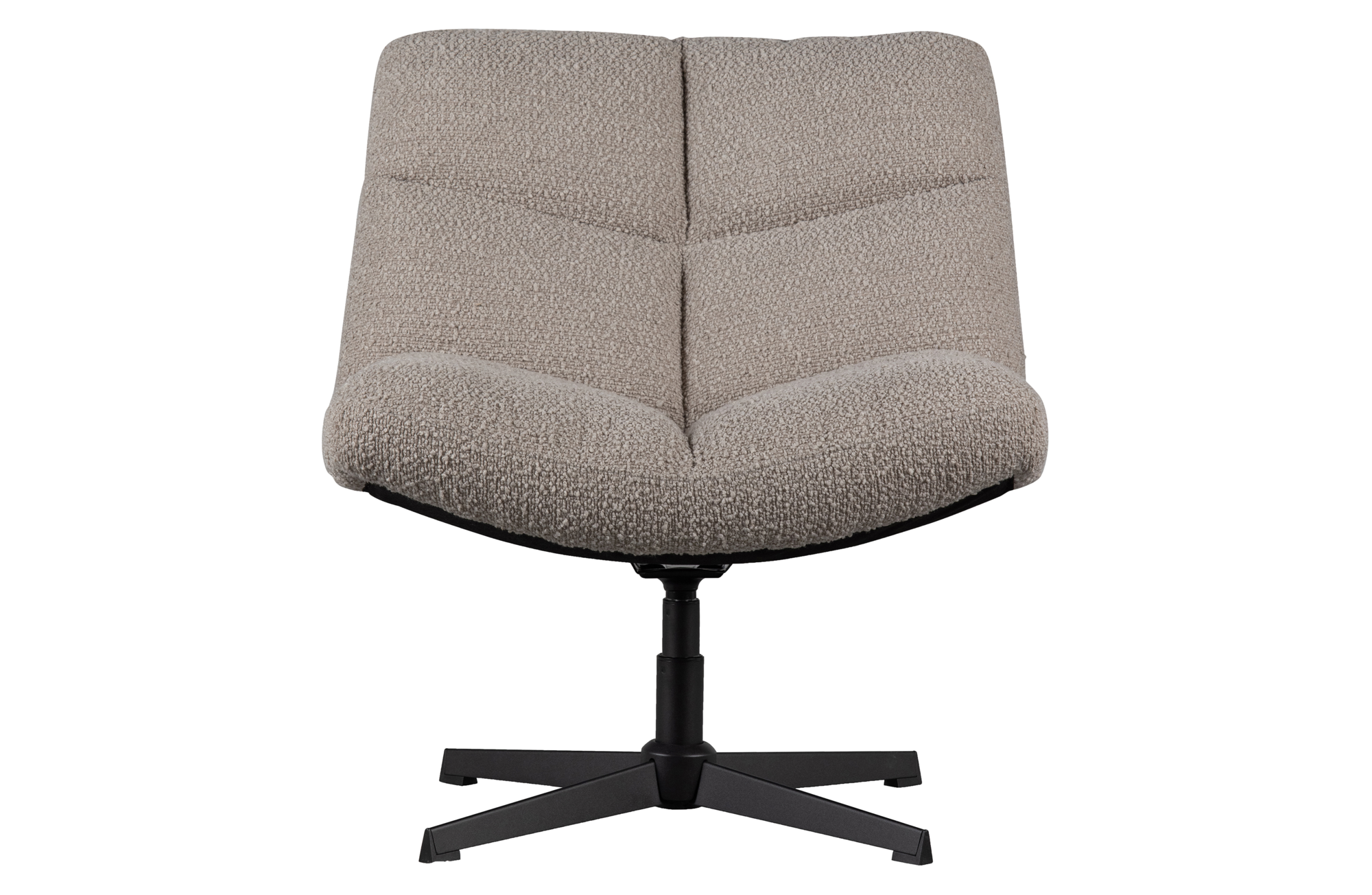 Draaifauteuil Vinny Vinny draaifauteuil bouclé - zand