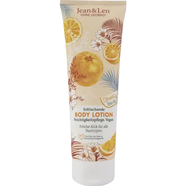 Duftende Body Lotion mit Orangen- und Ingwer-Extrakt