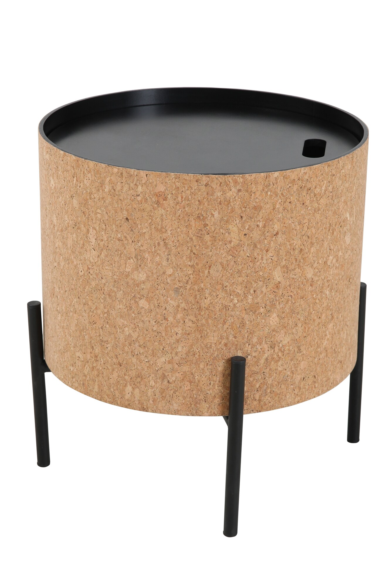 2er Set Couchtisch Kork Beistelltisch Wohnzimmertisch Sofatisch Tisch natur