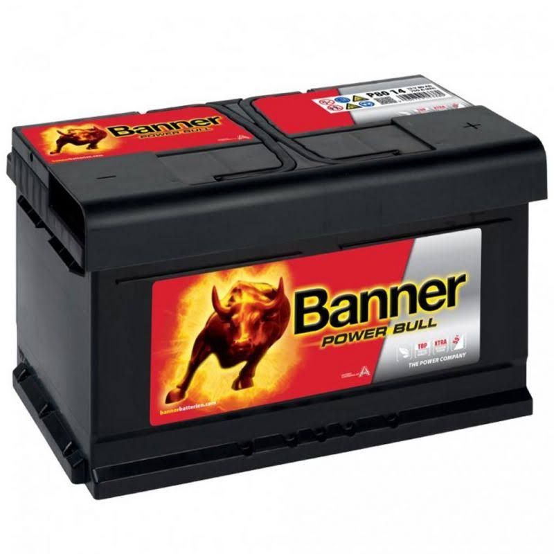 Banner Power Bull p8014 Autobatterie 12V 80Ah