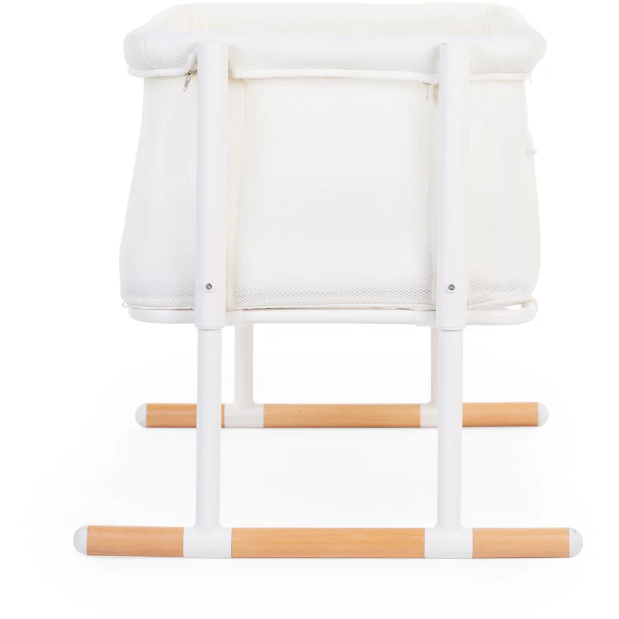 CHILDHOME Beistellbett Evolux Buche, weiß